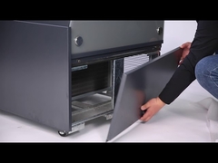 1.5 Version Gebogene Kühlvitrine