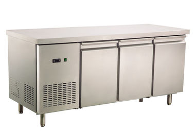 2 / 3/4 Türen Handels-Undercounter-Kühlschrank CER anerkannter Kühlschrank der Edelstahl-Werkbank-R290 verfügbar